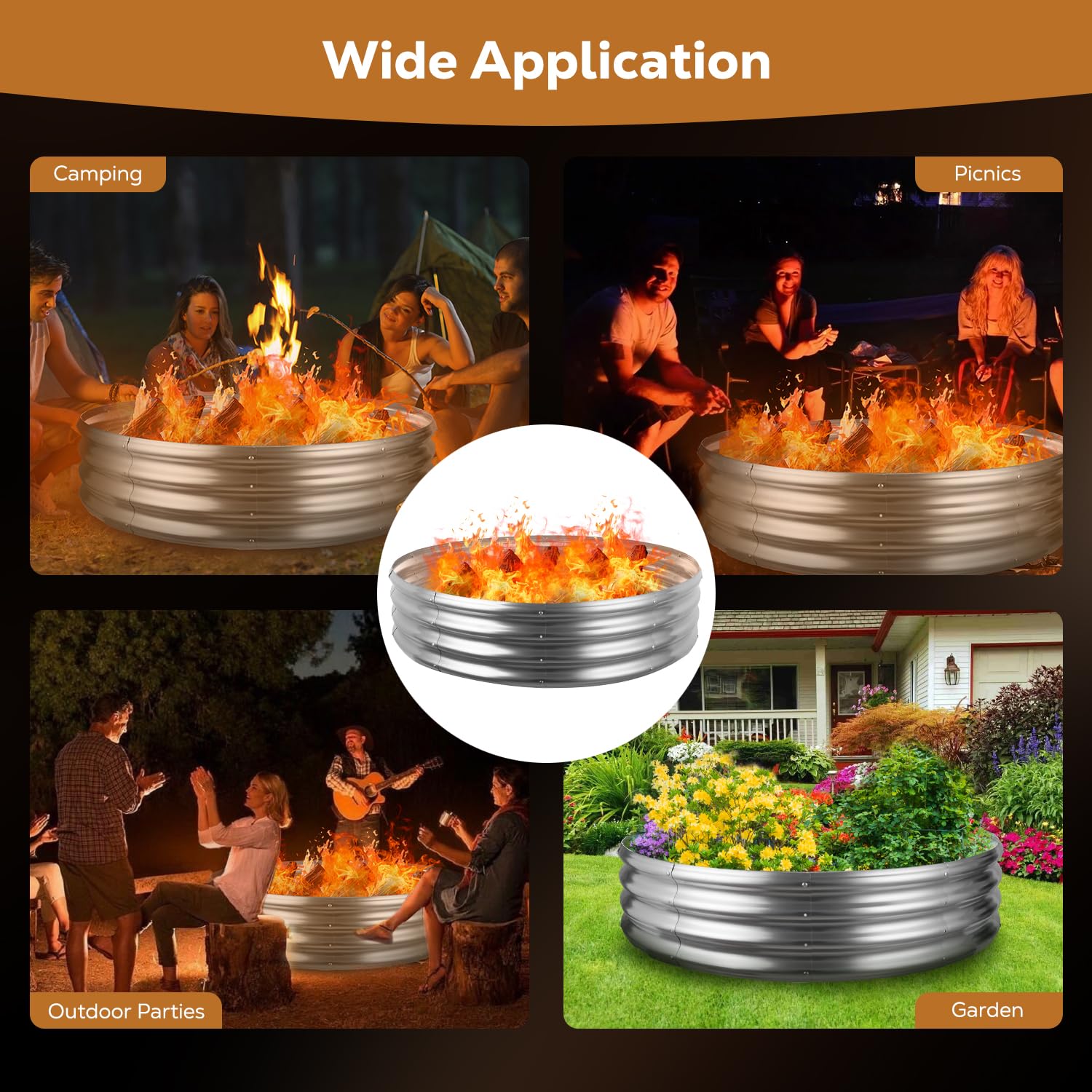 Raynesys used as a planter with flowers showing dual-purpose benefit: decorative versatility