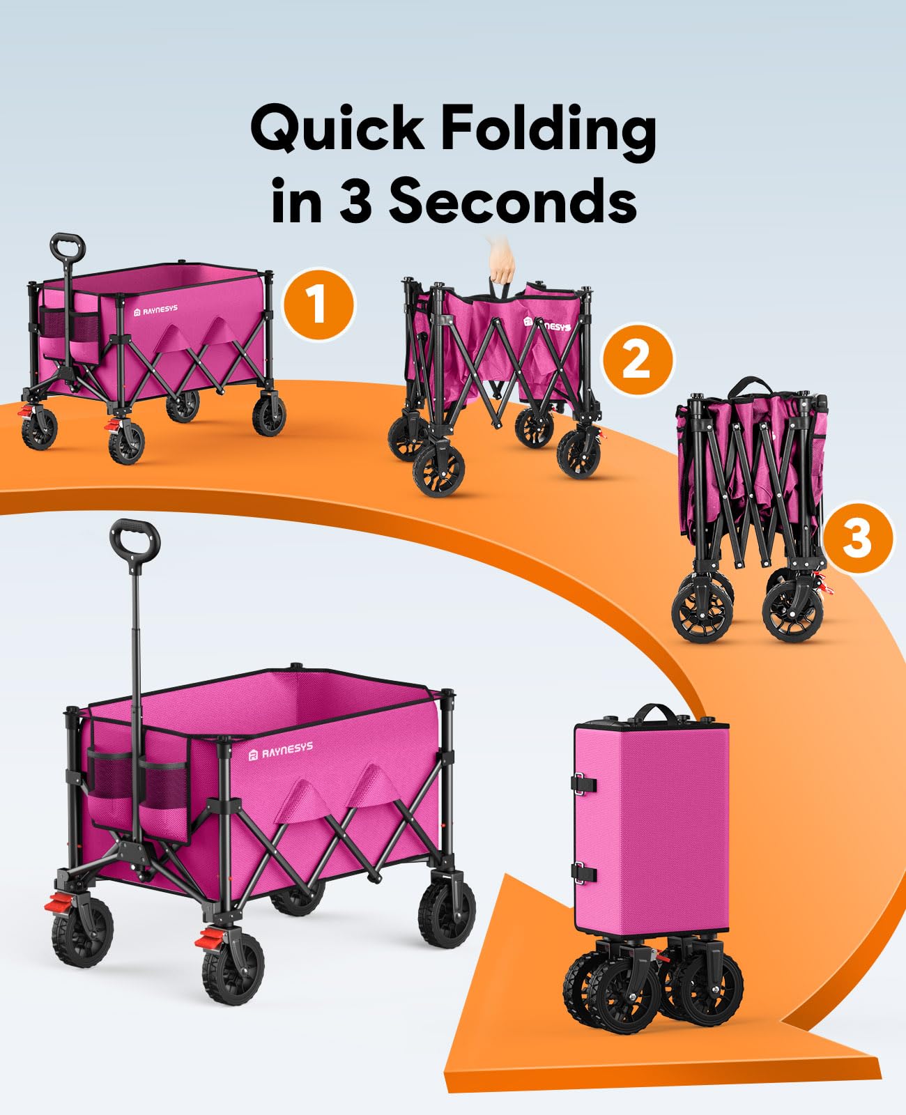 Raynesys back pocket with accessories showing quick-access storage