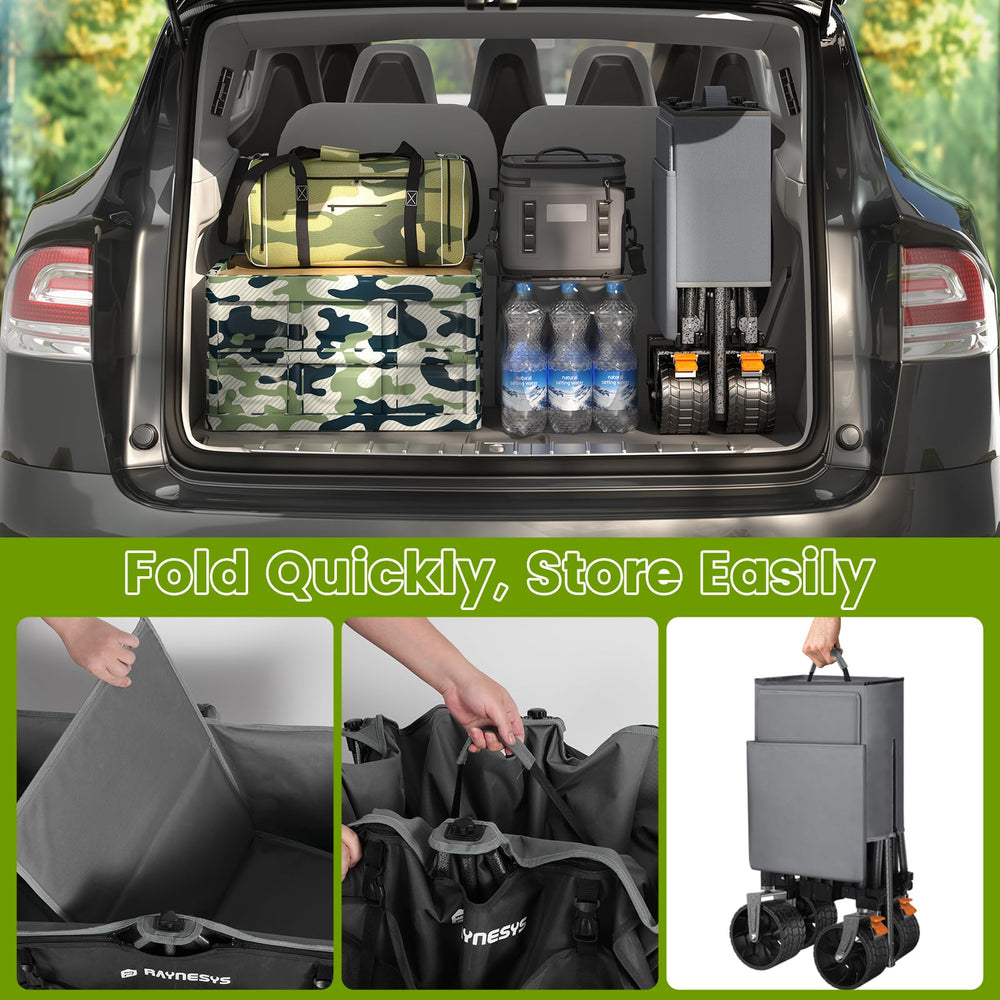 Raynesys fabric interior detail showing durable, washable 600D protection