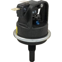 Raypak RP2100 front view showing plastic header and mounting for easy replacement