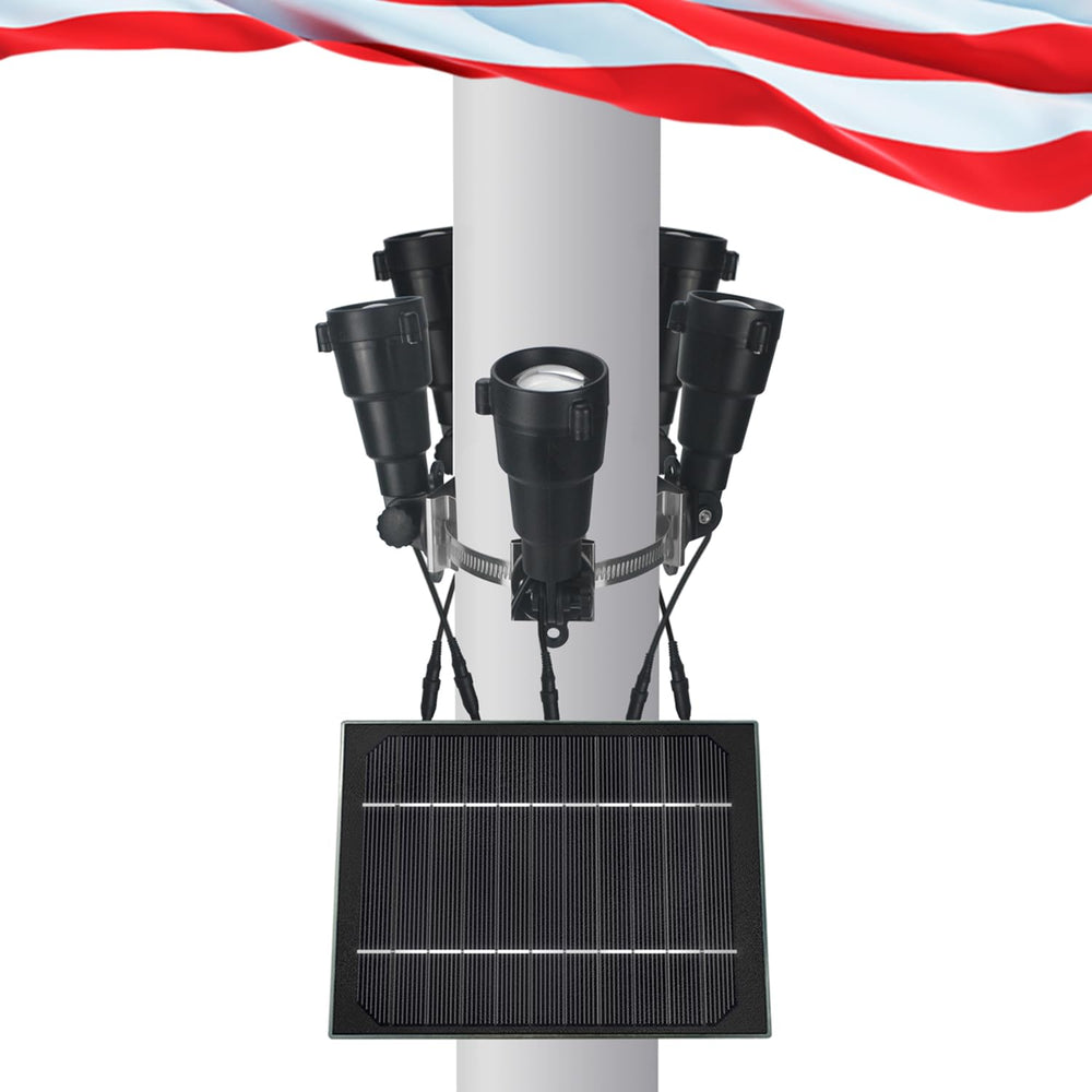 RAYSLIT front view showing lamp head and bracket, clear mounting benefit