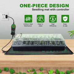 RC SLL built-in digital LED controller close-up for precise temperature control