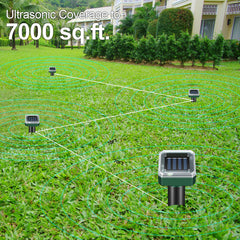 RC Tech Trading close-up solar panel charging on stake for reliable energy