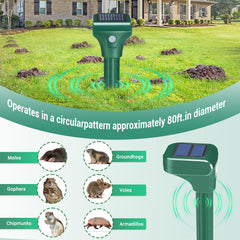 RC Tech Trading stake installed in lawn to demonstrate scale and how it blends in while protecting turf