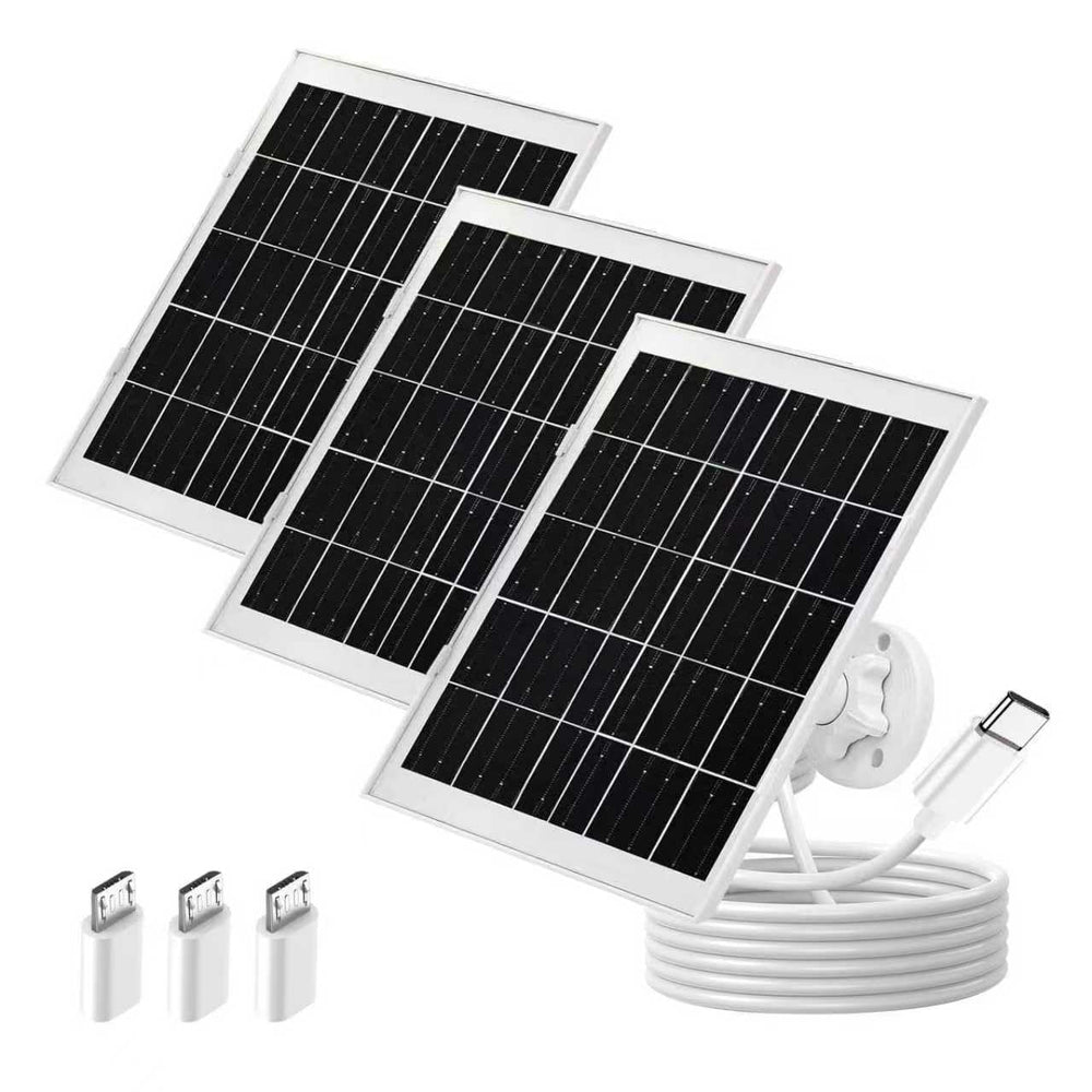 RCBCH front panel view showing compact 7W solar surface and reliable power