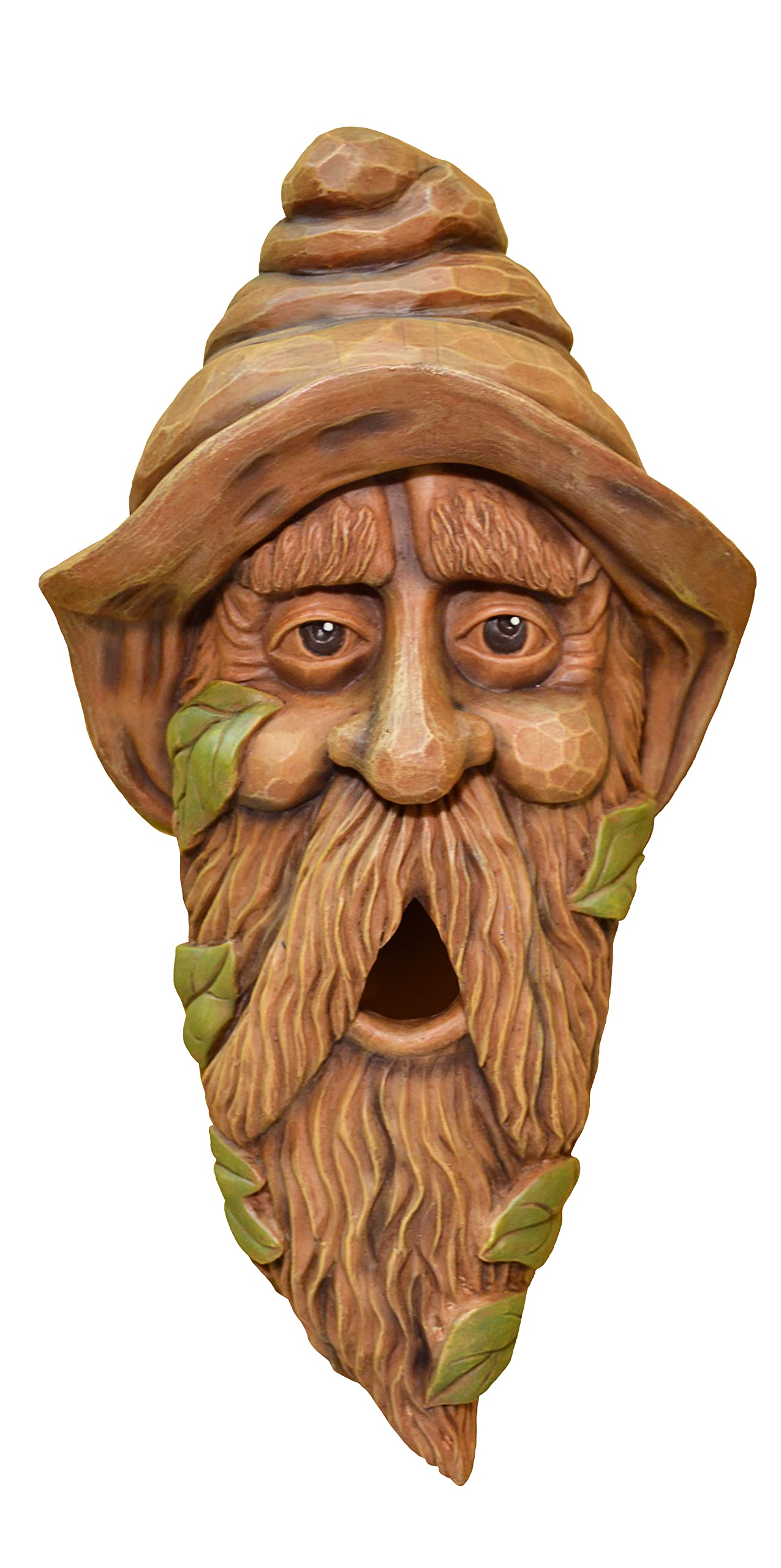 RCS Gifts Long Face Hank front view showing whimsical birdhouse and decorative detail, enhances garden charm