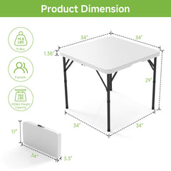 Real Relax open table three-quarter view highlighting stable surface