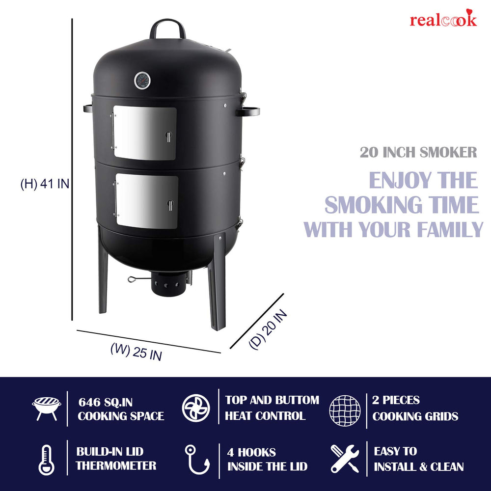 Realcook ash collector and bottom damper detail enabling easy temperature control benefit