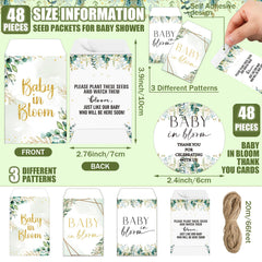 Reallnaive organza bag with pot and packet assembled for easy guest gifting