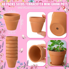 Reallnaive adhesive seed packet detail showing printed baby in bloom design