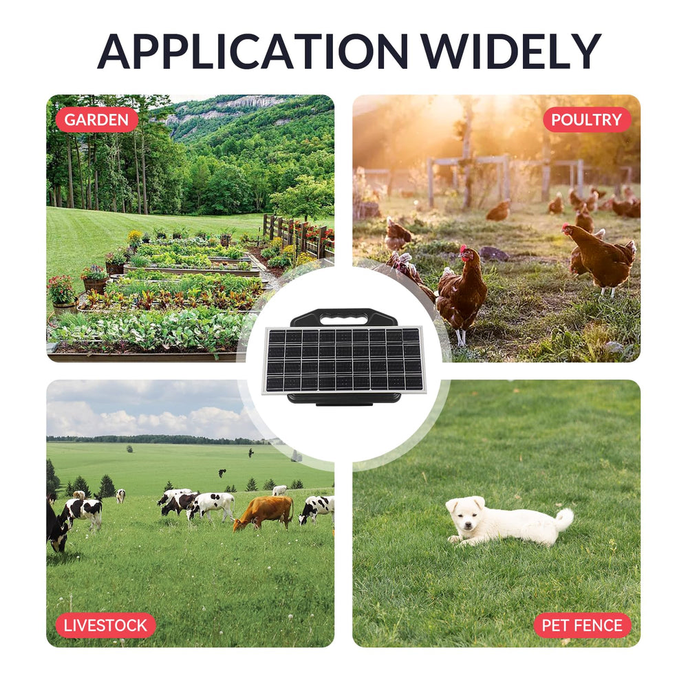 Realpoultry installed near cattle illustrating livestock containment reliability