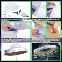 Realspring holographic tassels motion shot reflecting light for dynamic shimmer