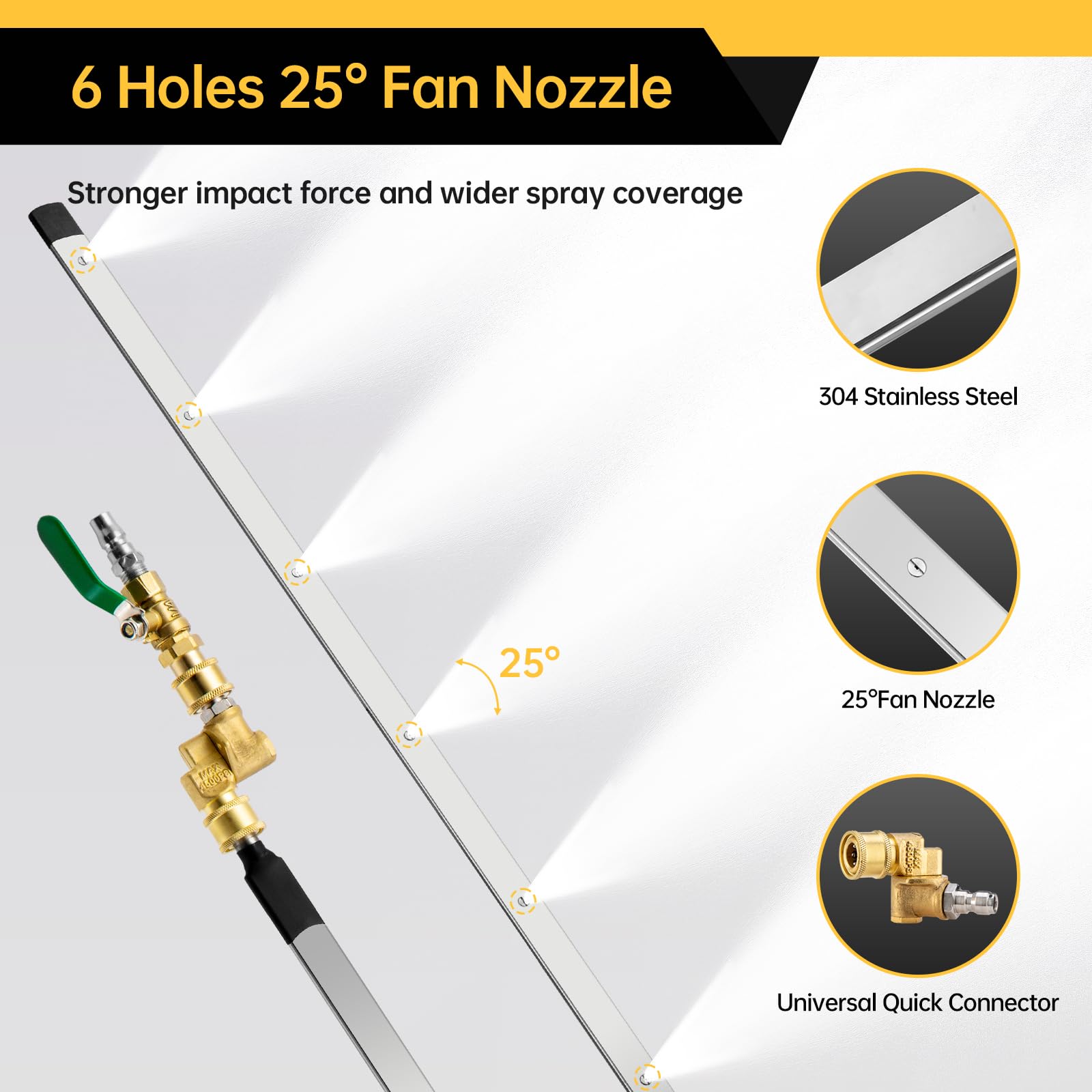 REALYOU complete kit layout with adapters and brush for ready-to-use maintenance benefit