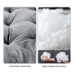 REDCAMP cushion edge profile showing thick resilient padding benefit
