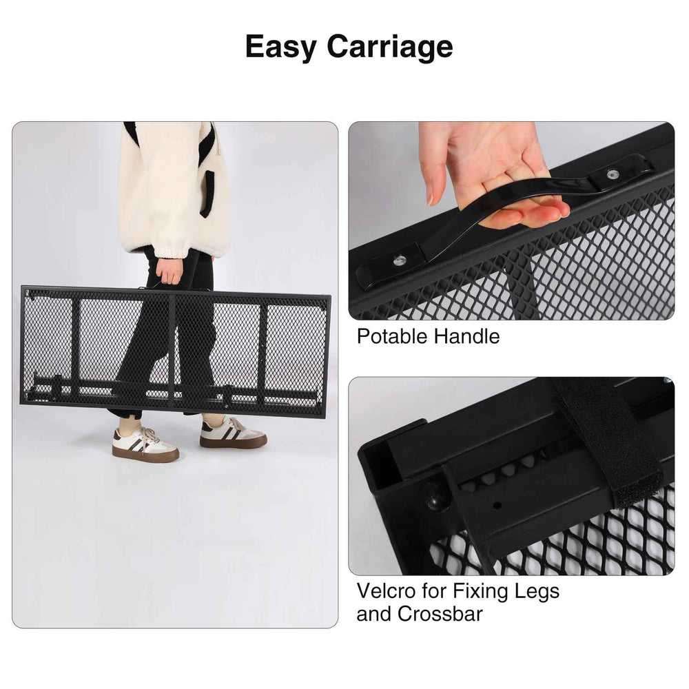 REDCAMP integrated handle and Velcro strap for secure carrying and packing