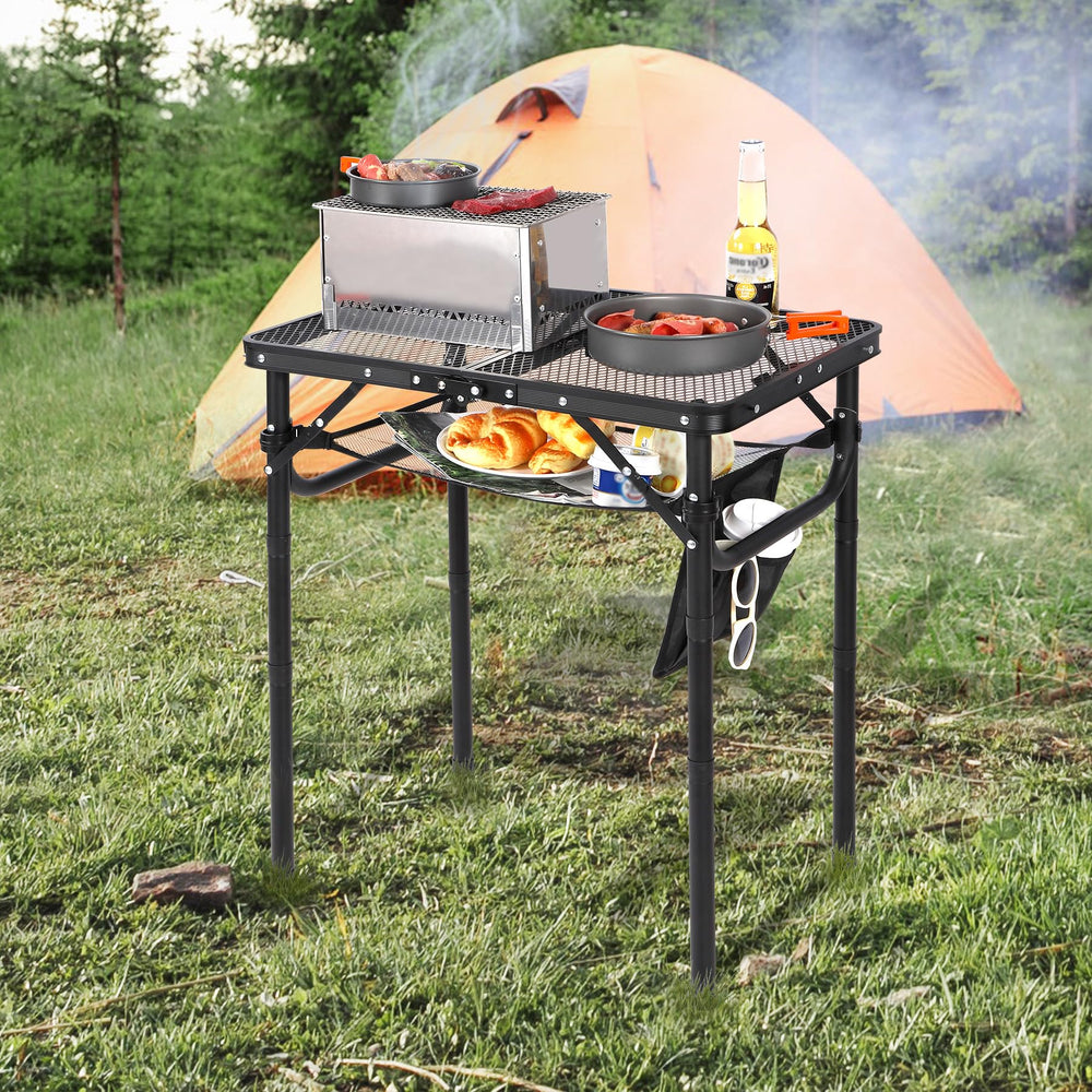 RedSwing picnic scene with table in use showing social outdoor functionality