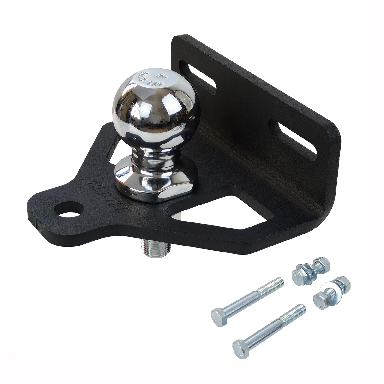 REDTEE front hitch assembly mounted showing solid construction and easy attachment