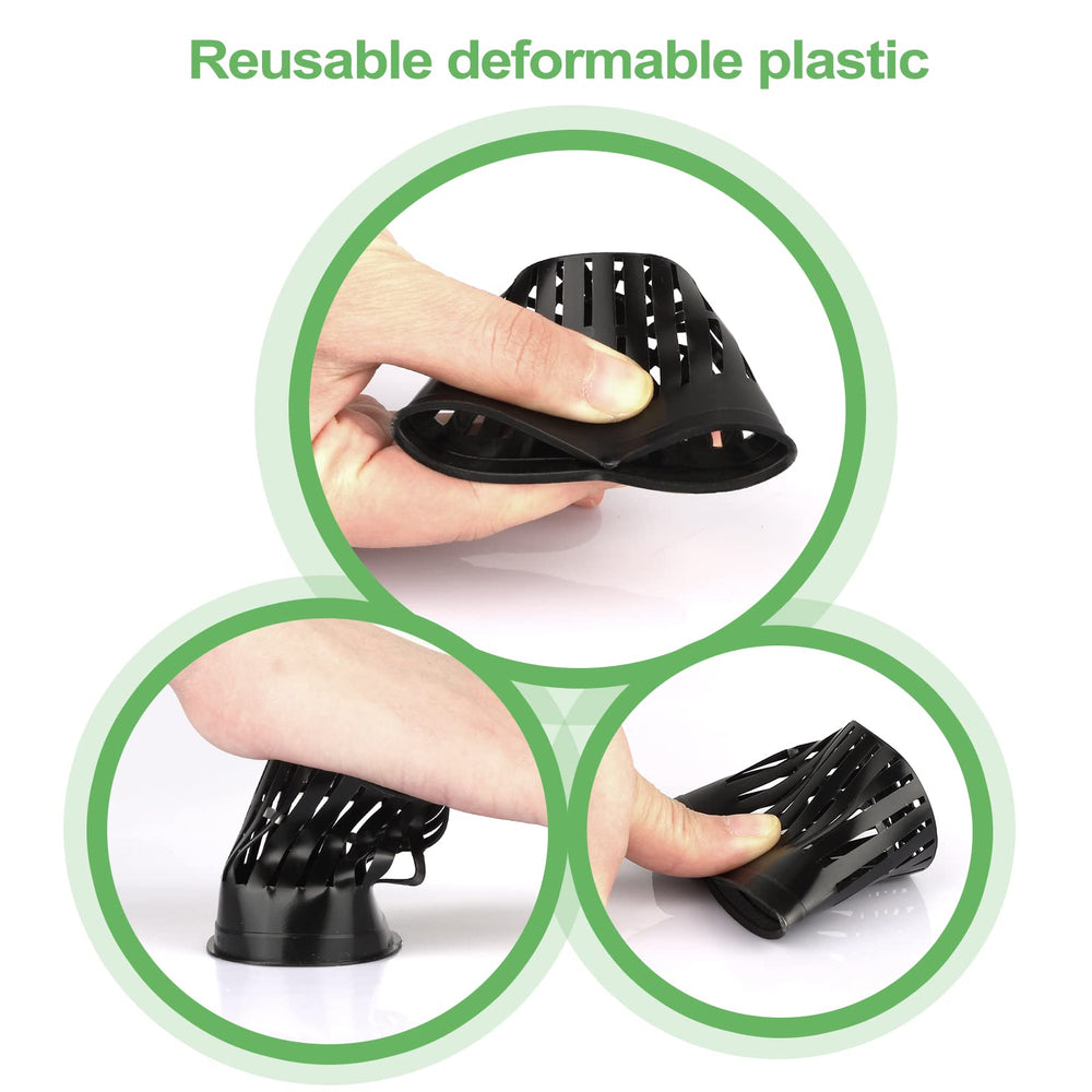 Reeooue lifestyle hydroponic station using net pots for scalable growing benefit