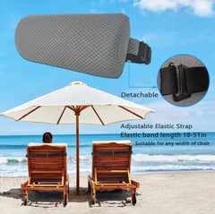 REEZEIVI adjustable strap detail showing secure fit and anti-slip benefit