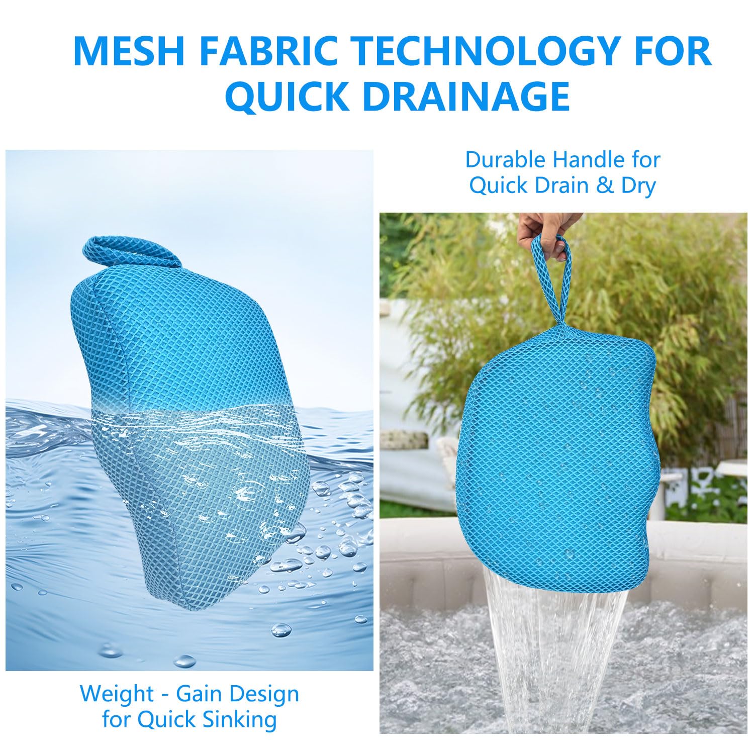 REEZEIVI booster seat in hot tub improving visibility and comfort