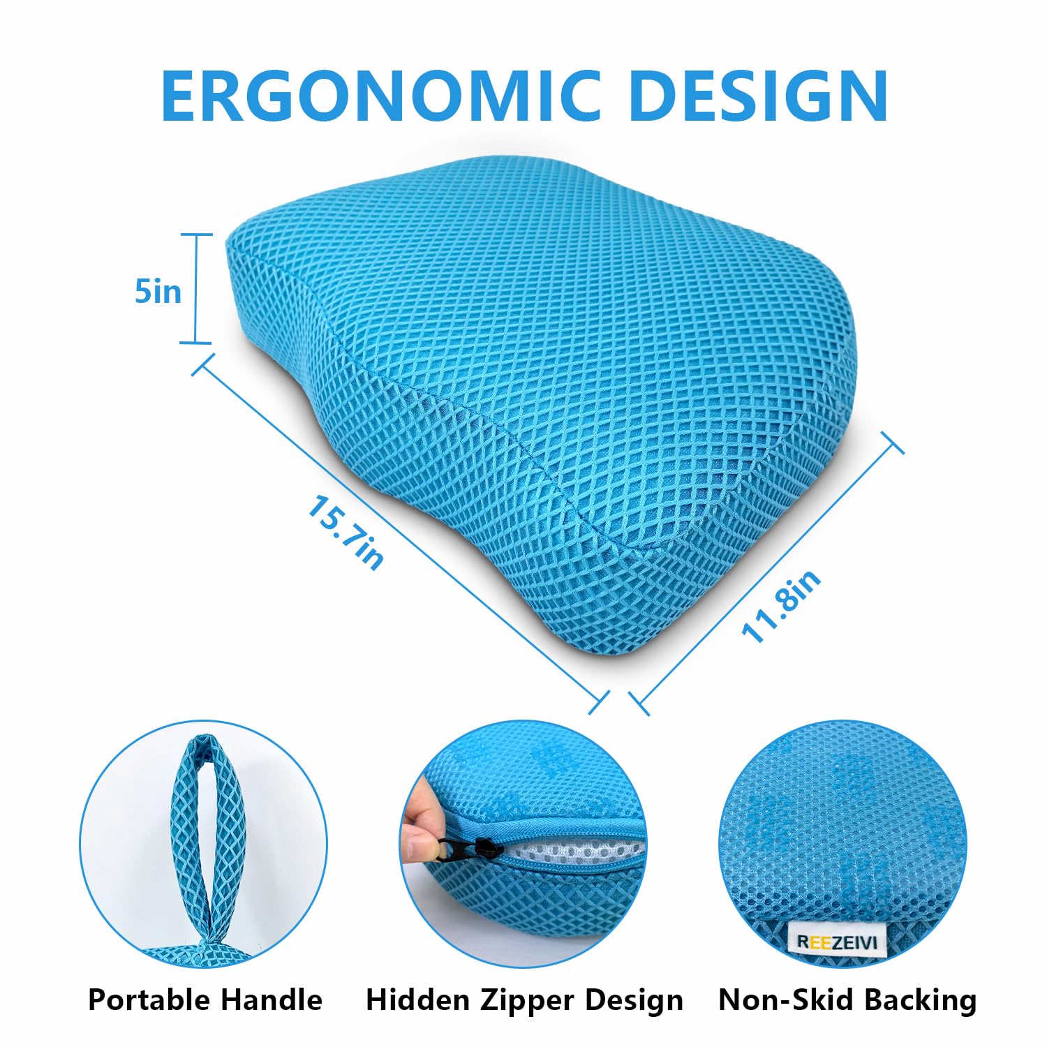 REEZEIVI side profile highlighting ergonomic contour and support