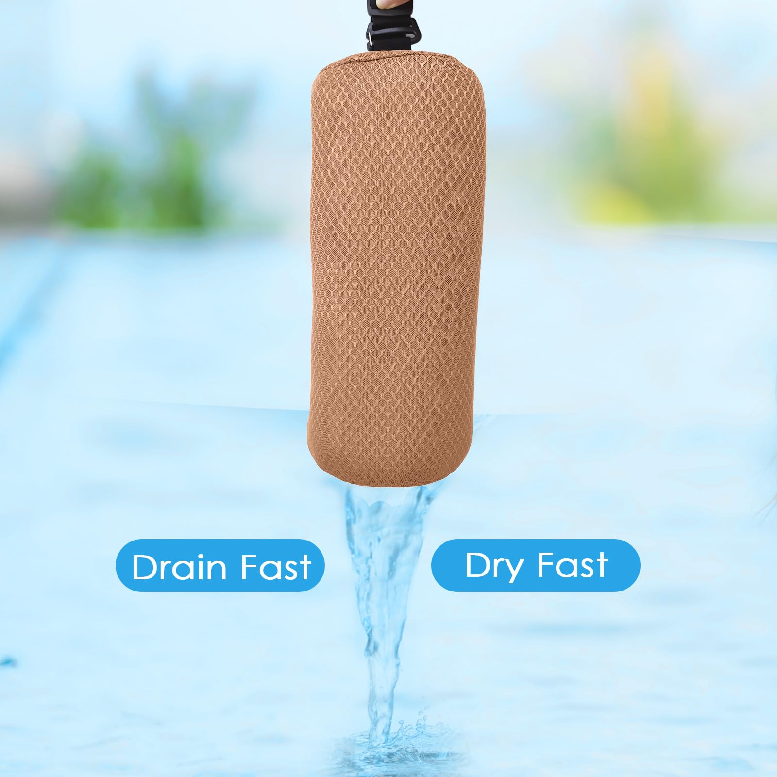 REEZEIVI size comparison held in hand showing portable lightweight design
