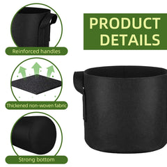 ReFeltidolom reinforced base stitching supporting heavy soil loads