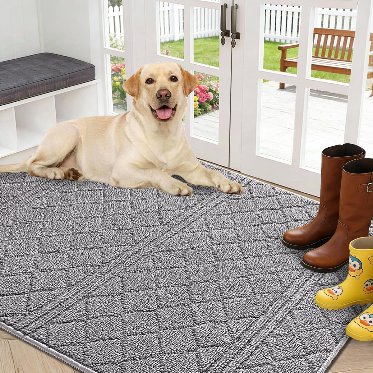 REFETONE front view of 32x48 mat showing clean entry and durability