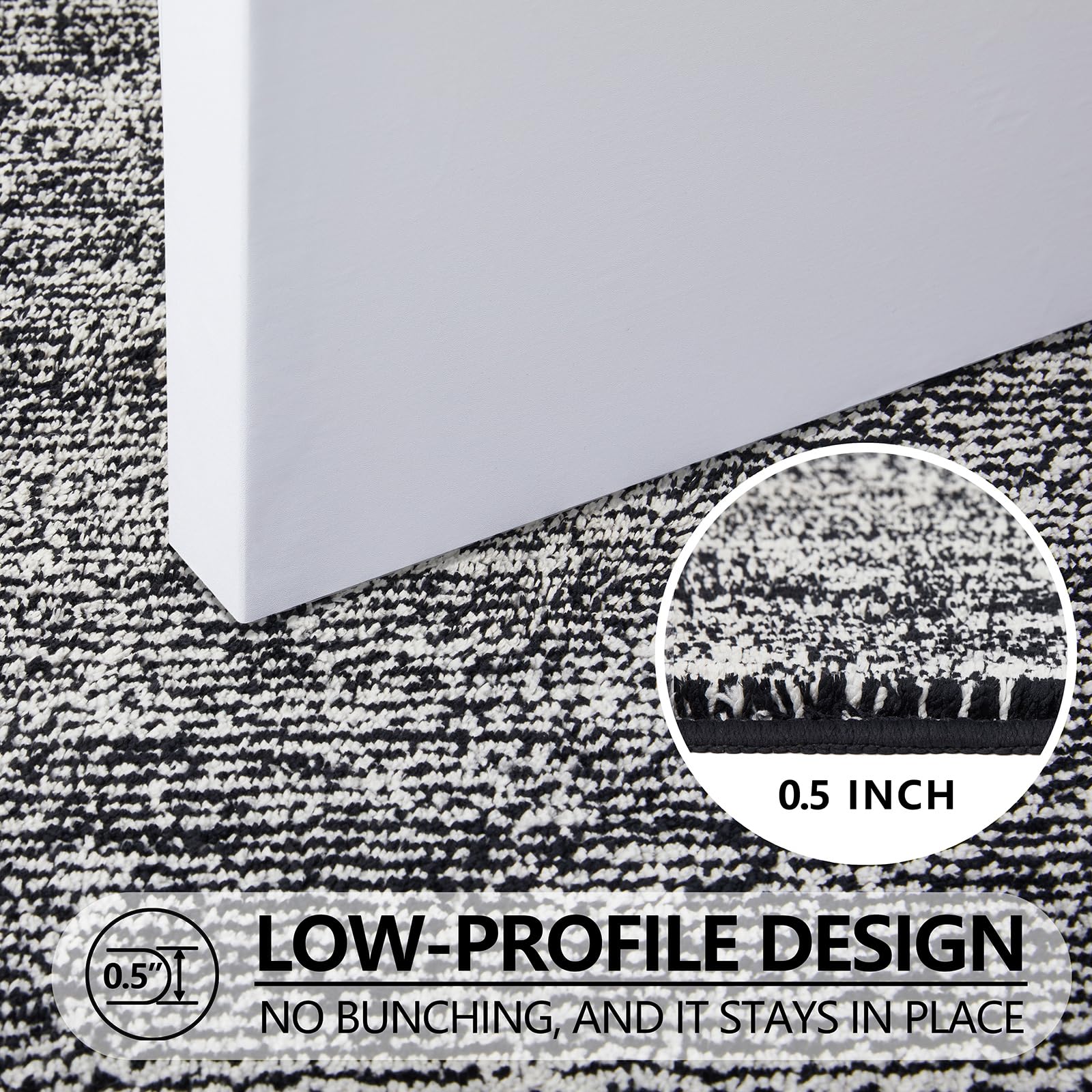 REFETONE TPR rubber backing grip preventing slips and trips