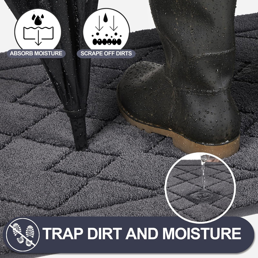 REFETONE textured TPR backing visible for non-slip grip on hard floors
