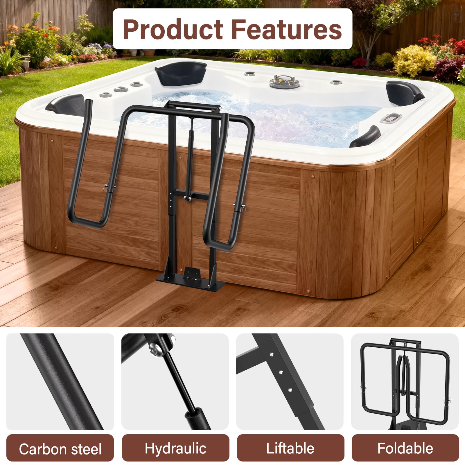 REGMICS bottom insert positioned at spa base for non‑invasive installation