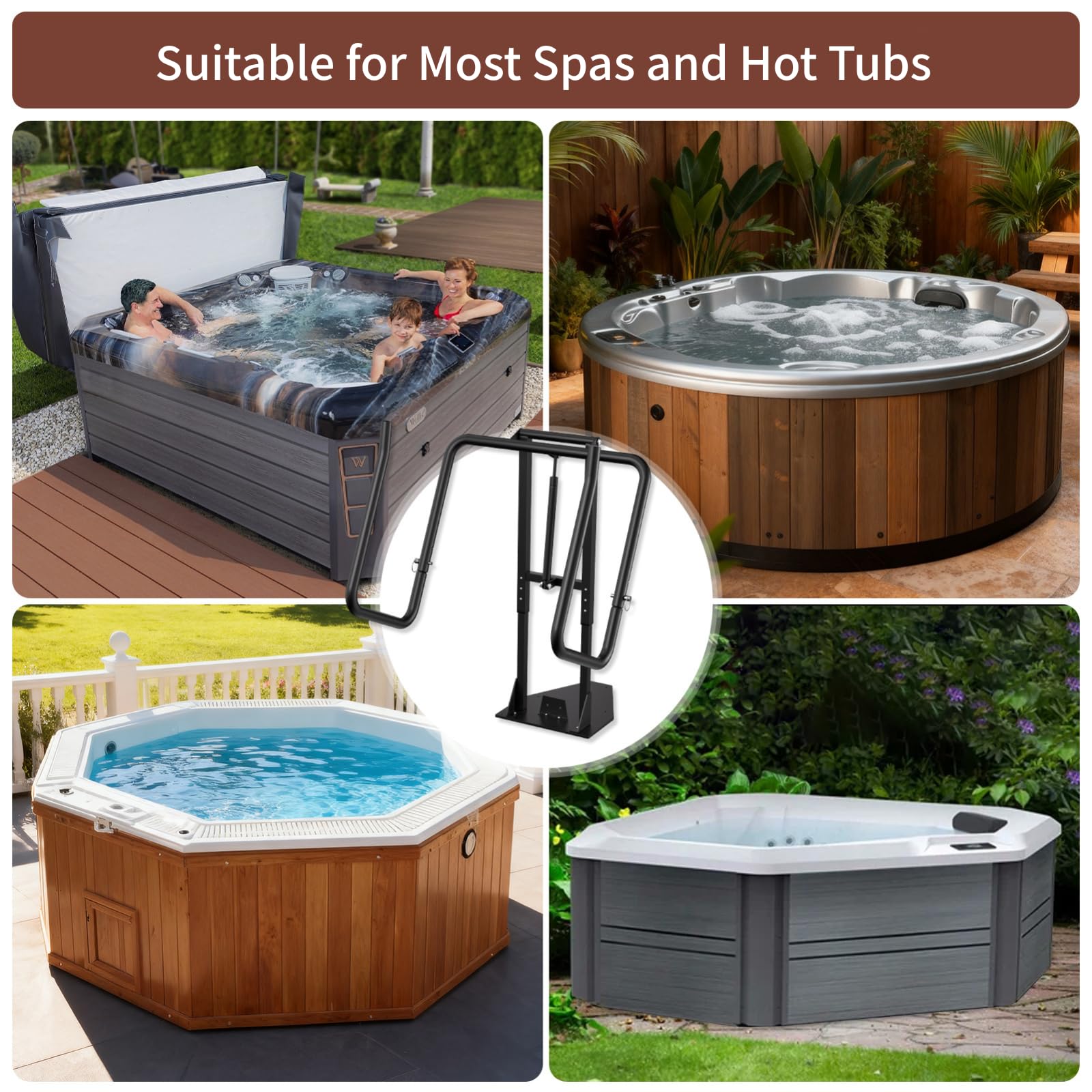 REGMICS installed in backyard spa setting for convenient cover access