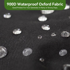 REHOYEE elastic hem close-up showing secure wind-resistant fit