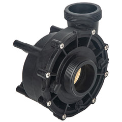 RELAAX WATER front view of wet end showing inlet and outlet, illustrating fit