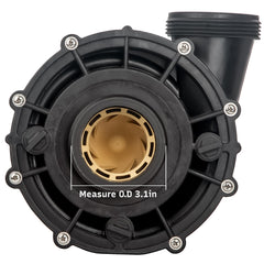 RELAAX WATER label showing compatibility with 56WUA400-I and 56WUA400-II parts