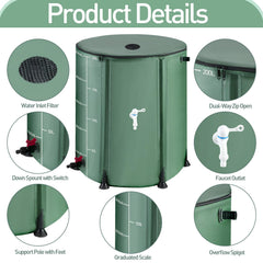 RELEDESA spigot and overflow ports with seals offering leak-free dispensing