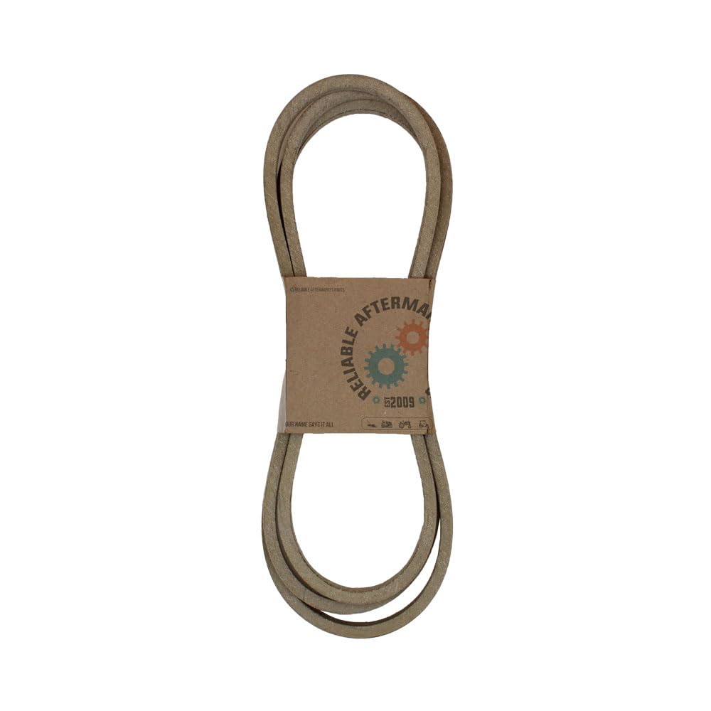 Reliable Aftermarket Parts front packaging showing belt and brand, assures correct replacement