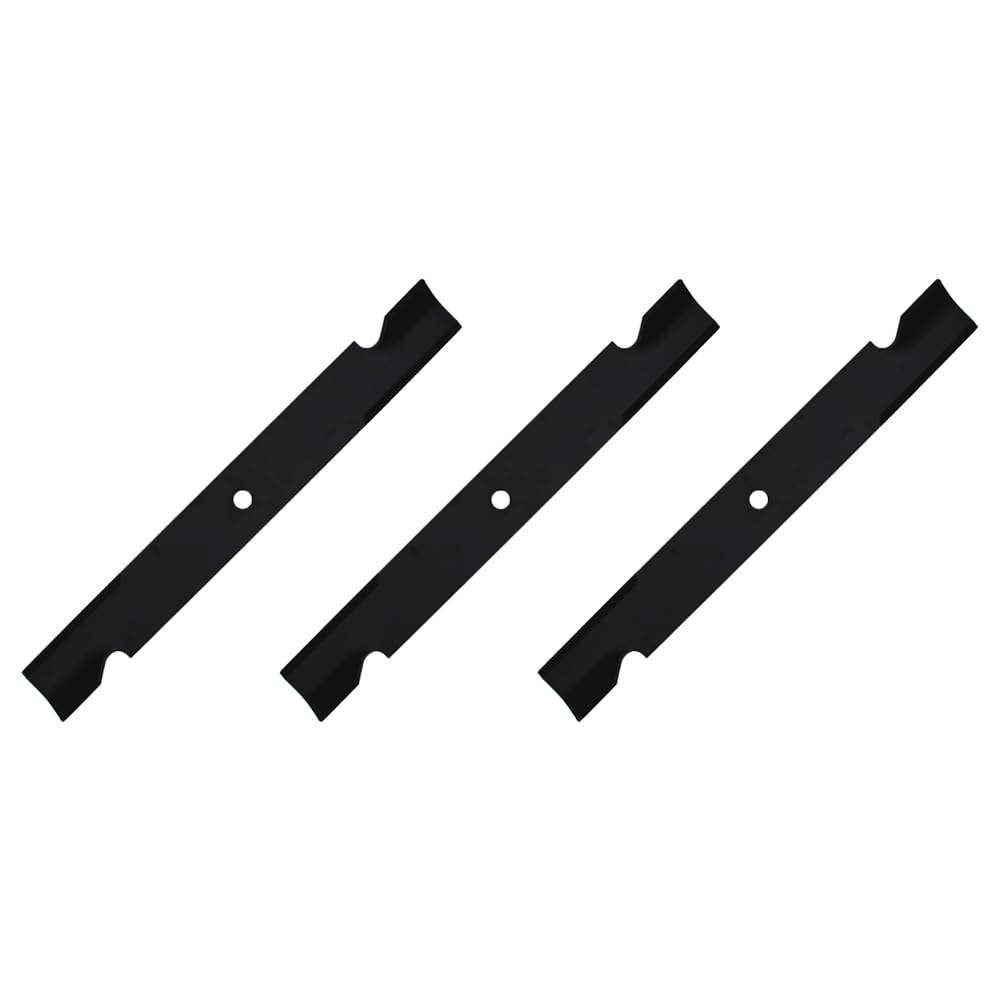 Reliable Aftermarket Parts blade mounted on spindle demonstrating secure installation and reduced vibration