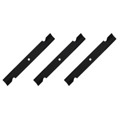Reliable Aftermarket Parts blade mounted on spindle demonstrating secure installation and reduced vibration