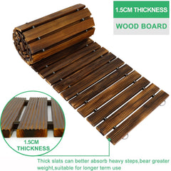 RELIANCER side profile of slats showing thickness and solid construction benefit