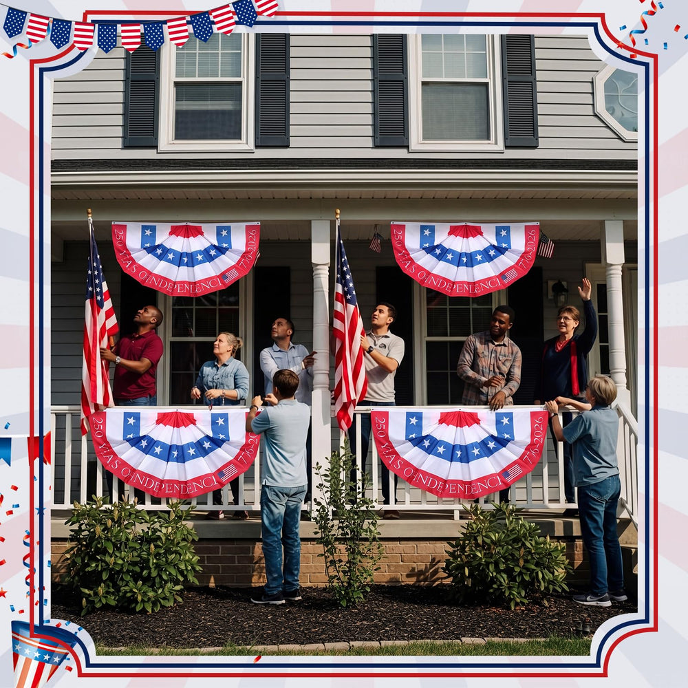 Remagr lifestyle yard and flag decor captures patriotic ambiance for events