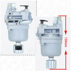 REMEDART carburetor installed on mower engine demonstrating restored performance