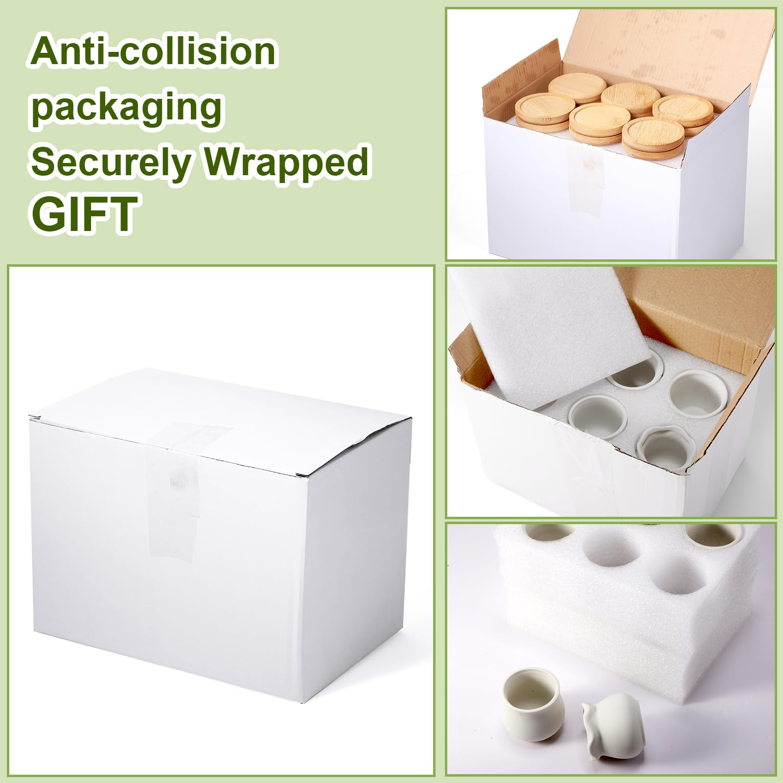 Remerry inside-packaging foam protecting pots during shipping for safe arrival