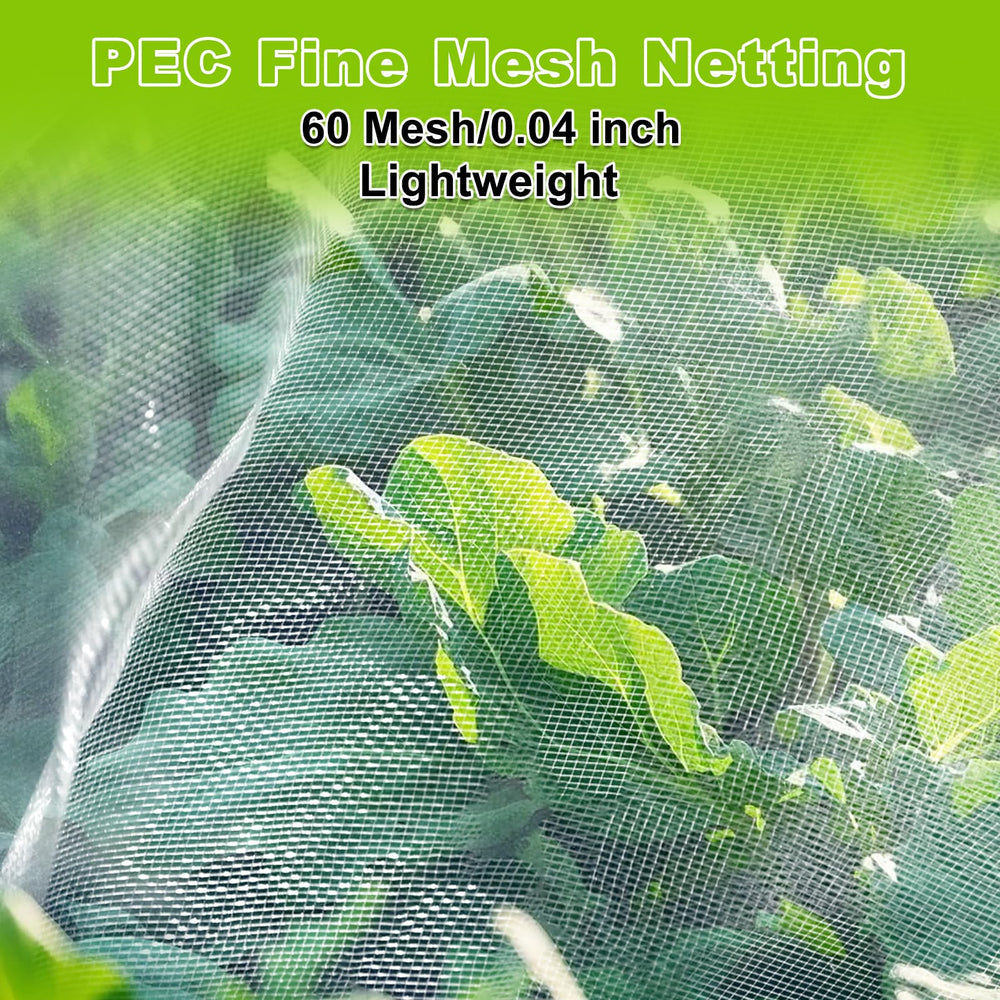 REMIAWY close-up of fine 60-mesh weave demonstrating pest exclusion