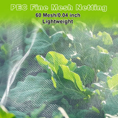 REMIAWY close-up of fine 60-mesh weave demonstrating pest exclusion