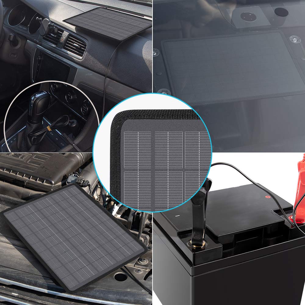 Renogy cigarette lighter plug in vehicle dash offering convenient plug-and-play use