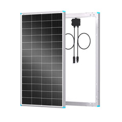 Renogy 200W panel front view showing compact frame and output benefits