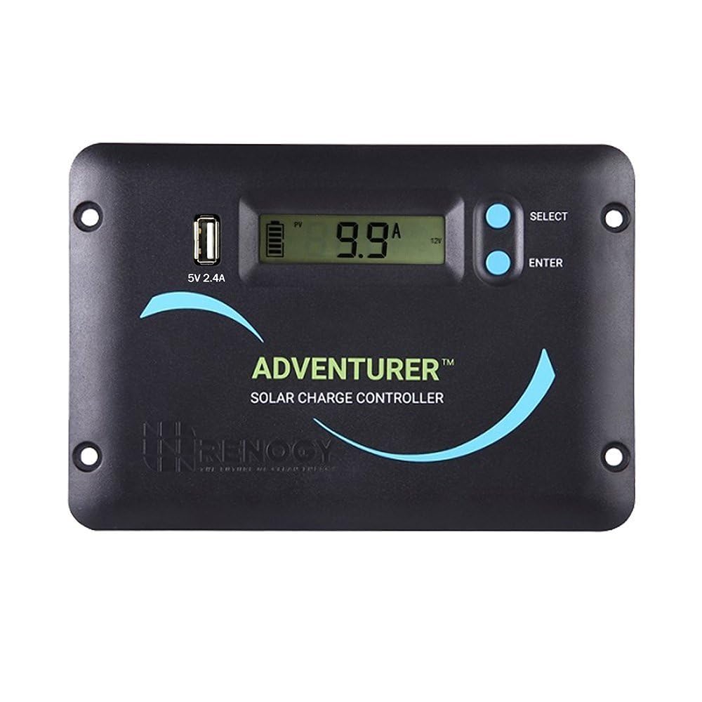 renogy Adventurer front panel flush-mounted showing compact design and clean installation benefit