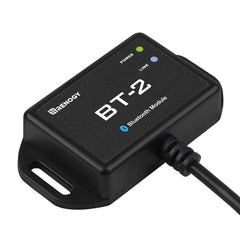 Renogy BT-2 front view showing compact module and quick wireless access benefit