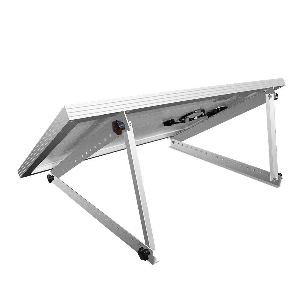 Renogy layout of included hardware and fasteners for quick assembly benefit